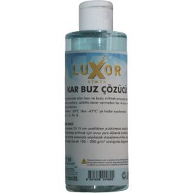 Resim Luxor Kimya Kimya Kar Buz Çözücü 200 Ml 