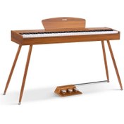 Resim Donner DDP-80 Wooden Style Upright Dijital Piyano 