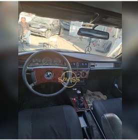 Resim Mercedes 190E/W201 Özel Mega Full set Gül desenli Maun ,Torpido Konsol Maun Kaplama (Maun Gül Desen) 