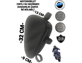Resim Sevbags Su Geçirmez Motorsiklet Yan Avadanlık Çantaları İki Bölmeli Dayanıklı Malzeme 