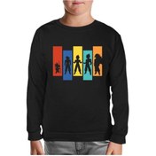 Resim Dragon Ball - Fusion Siyah Çocuk Sweatshirt 