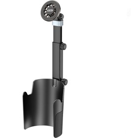 Resim Go Des GD-HD253 M-safe Magnetik 360 Derece Dönebilen Bardaklık Tasarım Telefon Tutucu - Siyah 