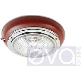 Resim Sealux Marine Tavan Lambası Ahşap 160Mm 