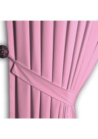 Resim Pudra Ada Fon Perde Pilesiz Extraforlu Düz Dikim Büzgü Pile-pudra Pudra 