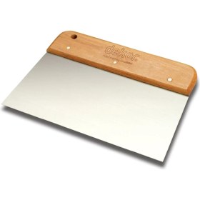 Resim Badem10 Dekor Geniş Ispatula Ahşap Saplı Spatula 22 Cm 