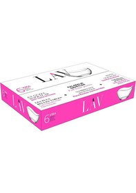 Resim LAV Vira Cam Çorba Kasesi 6'lı Küçük Boy 310 ml (Salata/Tatlı/Kahvaltı/Çerez Kasesi) 