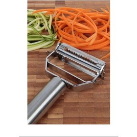 Resim Baysa Paslanmaz Çelik Jülyen Sebze Meyve Soyacak Turbo Royaleks-1101 Renkli 