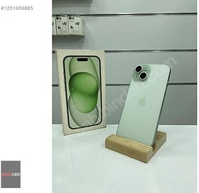 Resim Apple iPhone 15 İkinci El TR | 128 GB | Yeşil 