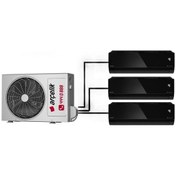 Resim Arçelik Mirror Multi Duvar Tipi 3+1 İnverter 9+9+24 30000 Btu Klima 