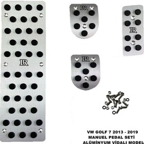 Resim Vw Golf 7 Lr Pedal Seti Manuel Vites 2013-2019 Arası Vidalı Model 553439898 