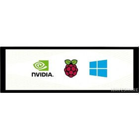 Resim Waveshare 7.9 400 1280 Kapasitif Dokunmatik Hdmı Ekran 