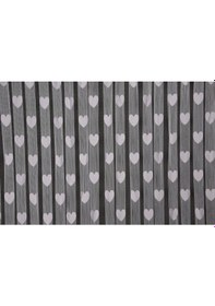 Resim Kalpli Model Beyaz Renk En 180 Cm Boy 280 Cm Hazır İp Perde Beyaz 