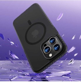 Resim Benks iPhone Uyumlu 14 Plus Kılıf Kenarları Silikon Airbagli Mat Arka Yüzey Benks Icesand Kapak BENKS-25422 