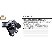 Resim Konjektor 12V Nissan Micra Qashqai 1.0 1.4 03..10 504630530 