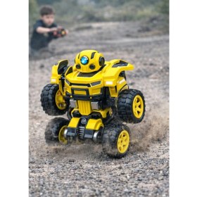Resim Nasyonel Toys Uzaktan Kumandalı Stunt Car | Deformation Dönüşebilen Off-Road Akrobat Oyuncak Araba 