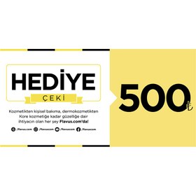 Resim Flavuscom 500 tl hediye çeki 
