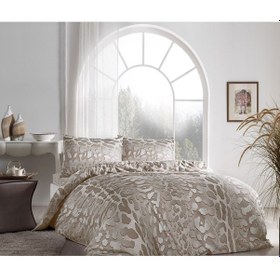 Resim Taç Edgar Ranforce Nevresim Takımı-Kahverengi 