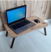 Resim Depolife Yemek Servis Sehpası Taşınabilir Çalışma Masası Bigisayar Laptop (344263592) 