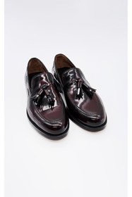 Resim UniqCrafter 1049-10 Erkek Deri El Yapımı Loafer Kösele Ayakkabı 