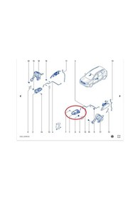 Resim Dacia Duster 2-ıı İç Açma Kolu Sol - 806716534r - Renault Mais 
