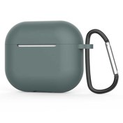 Resim Nezih Case Airpods 3 Nesil Uyumlu Askılı Protective Anti-knock Silikon Kılıf 