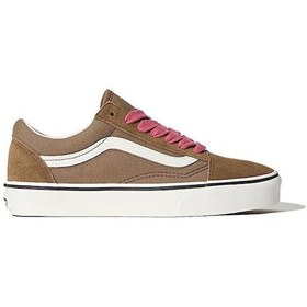 Resim Vans Old Skool Unisex Günlük Ayakkabı Vn000d6wrpk1 Kahverengi Kahverengi 