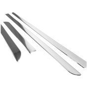 Resim Seat Alhambra 2 2010-2018 Krom Yan Kapı Çıtası P.Çelik 4 Prç 