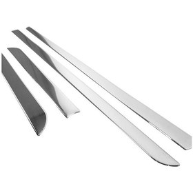 Resim Seat Alhambra 2 2010-2018 Krom Yan Kapı Çıtası P.Çelik 4 Prç 