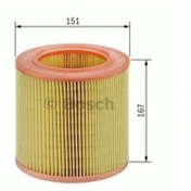 Resim Aud A6 Avant Hava Filtresi 2.0tfsı 2.0tdı () [f026400027] 