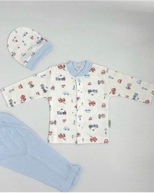 Resim Sebi Bebe Araba Desenli Pijama Takımı TYC00660417265 