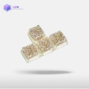 Resim New Keycaps Broken Glass W-a-s-d Ve Yön Tuşları Dörtlü Set Mekanik Klavye Tuşu Artisan Keycaps 