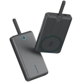 Resim Power Bank 5000 Mah Pp268d 20w Pd Hızlı Şarjlı Manyetik Usb-c-1458 BEYAZ 