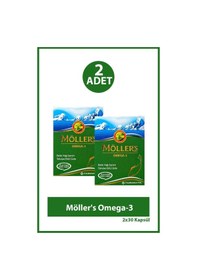 Resim Möller's Omega-3 30 Kapsül 2 Adet 