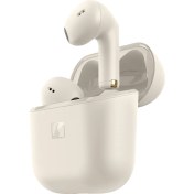 Resim Sennheiser Accentum Open True Wireless 11 mm Dinamik Sürücü, 28 Saat Pil Ömrü, Ipx4 Su Sıçramalarına Dayanıklı, Kablosuz Kulak İçi Kulaklık – Krem 