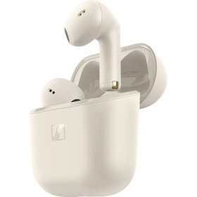 Resim Sennheiser Accentum Open True Wireless 11 mm Dinamik Sürücü, 28 Saat Pil Ömrü, Ipx4 Su Sıçramalarına Dayanıklı, Kablosuz Kulak İçi Kulaklık – Krem 