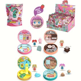 Resim Mystery Mystery Box Dollhouse: Eğlenceli Sürpriz Dünya Mini Sahnelerle - Seyahat Cep Oyuncakları, Tatil Partileri ve Hediye İçin Şanslı Hediye Kutuları 