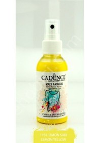 Resim Cadence Your Fashion Sprey Kumaş Boyası - 1101 Limon Sarı 