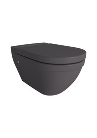 Resim Tao Asma Klozet Mat Antrasit 1012-020-0128 Kapak Dahil Antrasit 