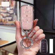 Resim Lüks TPU Araba Uzaktan Kumanda Kapağı Kılıfı Tutucu ile Anahtarlık için Chery için Tigo 7 8 Pro Max için Omoda C5 için Tigo 7 8 Plus için Arrizo 5 Plus Koruyucu Kılıf İç Aksesuarlar 