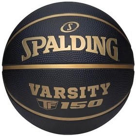Resim Spalding Basketbol Topu Varsity Black Gold Tf-150 Size:7 85253z 