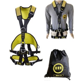 Resim Hunsafety Düşüş Durdurma Ve Konumlandırma Kemeri Süspansiyonlu Düşmeye Karşı Korumalı Emniyet Kemeri 