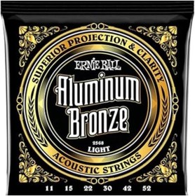 Resim AyrStore Hafif Alüminyum Bronz Akustik Gitar Telleri, Ölçü 11 52 