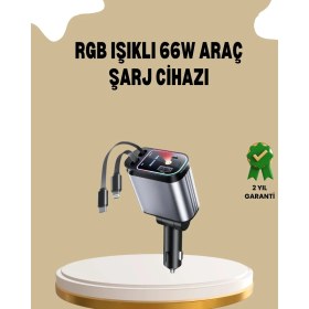 Resim Nacario Mey Ithalat® Renault, Peugeot, Citroen, Fiat Araçlar Için Hızlı Şarjlı Araç Çakmaklık Adaptörü 