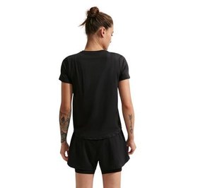 Resim Nike One Classic Kadın T-Shirt Siyah 
