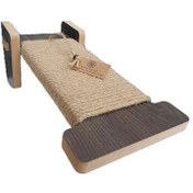 Resim Botar Pavterra Zemin Tırmalama Tahtası Afrika Ceviz 