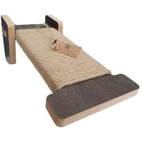 Resim Botar Pavterra Zemin Tırmalama Tahtası Afrika Ceviz 