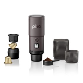 Resim Wacaco Pixapresso Şarj Edilebilir Pilli Taşınabilir Espresso Makinesi, Bordo 
