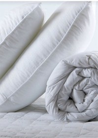 Resim Madame Clean Microfiber Çift Kişilik Yorgan + 2 Adet Yastık Seti 