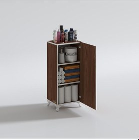 Resim Kenzlife mutfak dolabı mine 088*030*032 cvz kapaklı ayaklı banyo evrak ofis kitaplık ayakkabılık kiler 