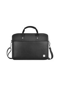Resim Wiwu Hali Serisi 1680d Su Geçirmez Polyester Kumaş Çapraz Vücut Askılı 15.6 İnç Laptop Çantası Siyah 